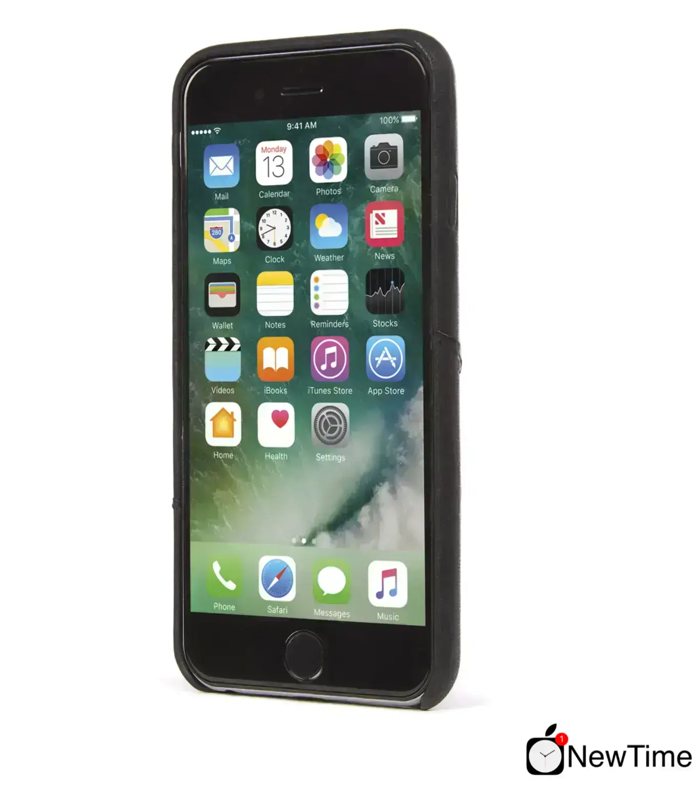 Чохол DECODED Leather Back Cover Card Case Black for iPhone SE 2020 / iPhone 8/7/6s/6 (D6IPO7BC3BK)